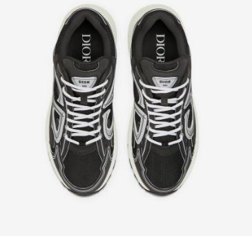 B30 Mesh Black White Trainer