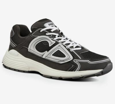 B30 Mesh Black White Trainer