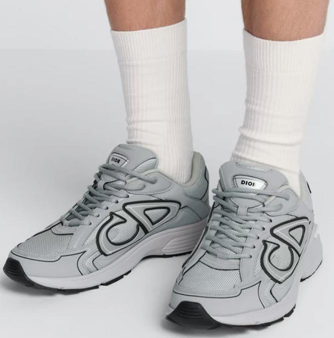 Gray Mesh and Technical Fabric
