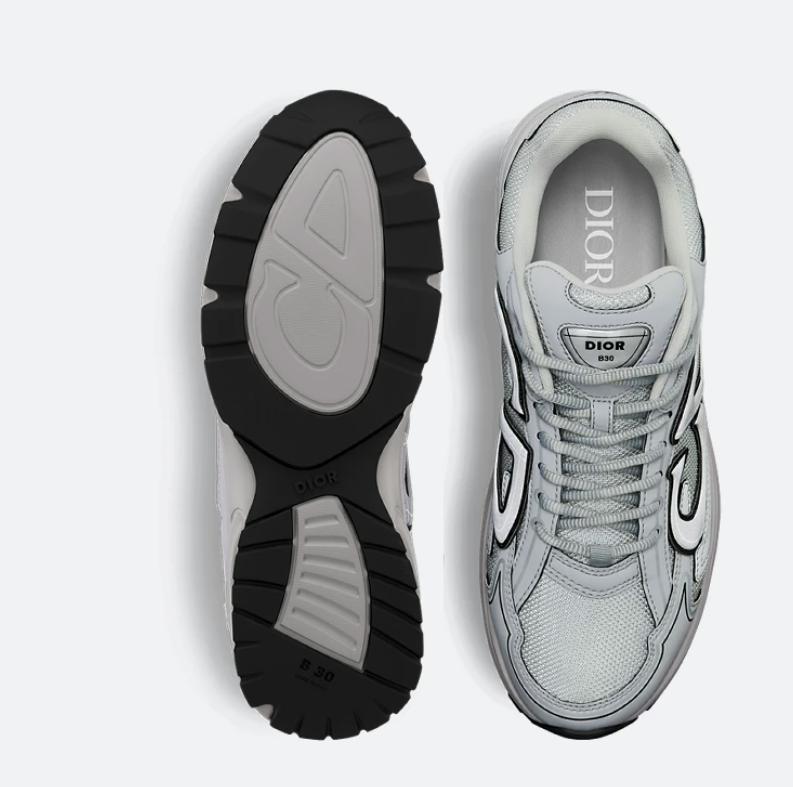 Gray Mesh and Technical Fabric