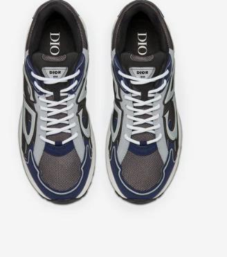 B30 - Mesh Black Blue Grey
